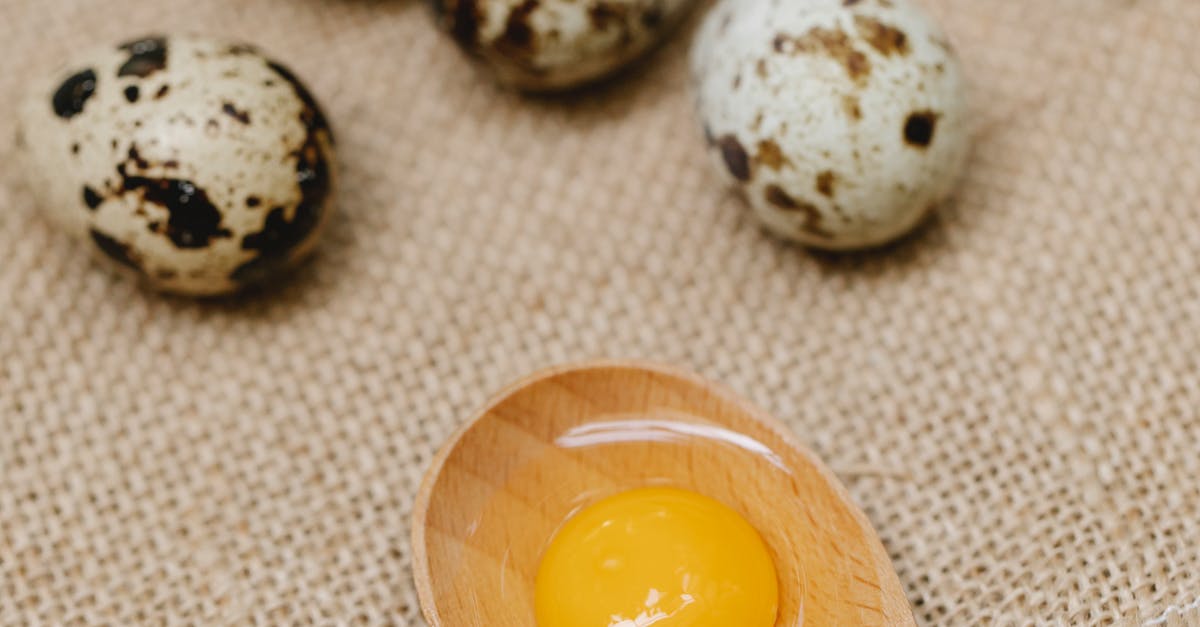 A close up of a egg