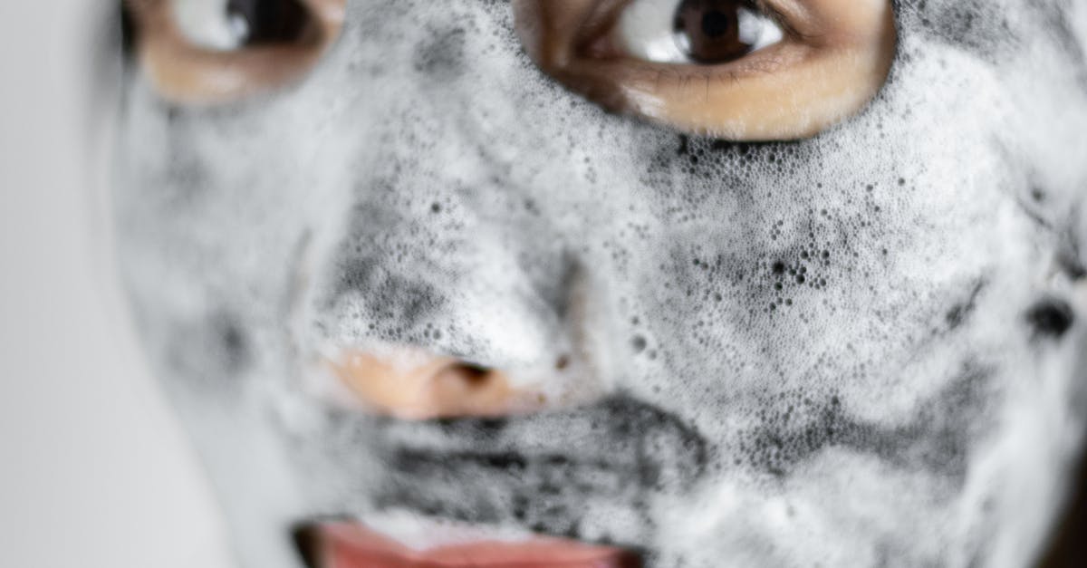 A close up of a persons face