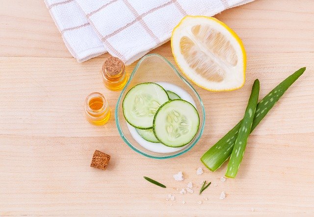 Food on a wooden cutting board